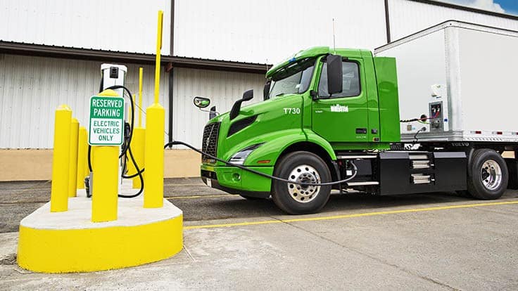 Volvo Trucks North America AMPLY Power Collaborate On Electric Truck