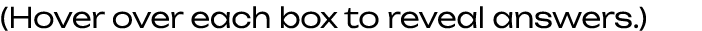 (Hover over each box to reveal answers.)
