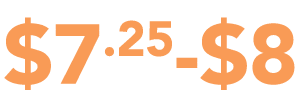 $7.25 $8