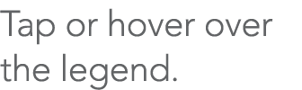Tap or hover over the legend.