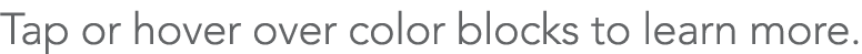 Tap or hover over color blocks to learn more.