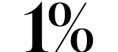 1%