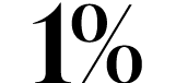1%