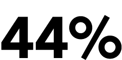 44%