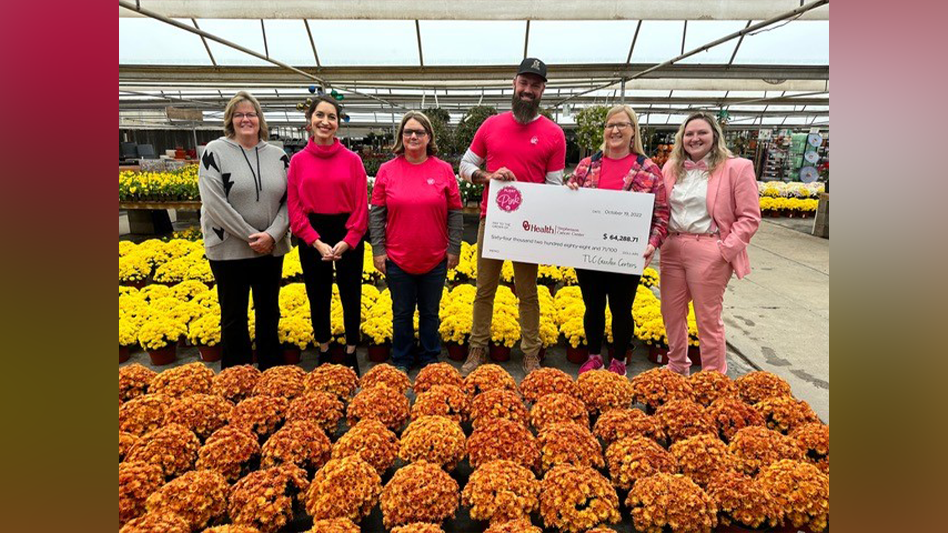 TLC Garden Centers raises 64,288.71 for local cancer center Garden