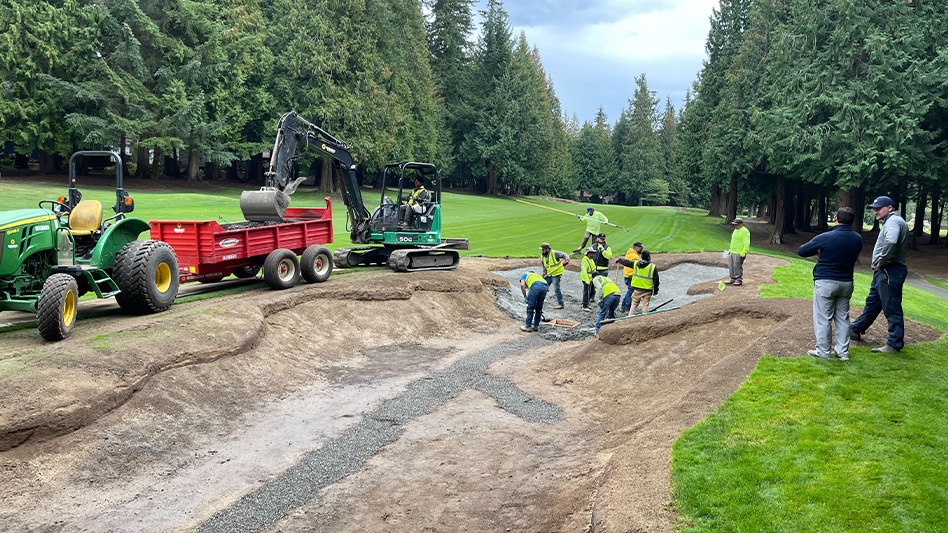 Landscapes Unlimited finishes projects at Sahalee Country Club Golf Landscapes Unlimited finishes projects at Sahalee Country Club Golf