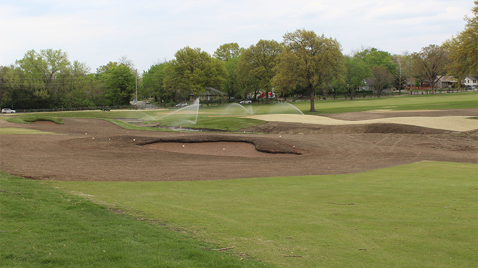 Topeka CC renovation nears the turn Golf Course Industry