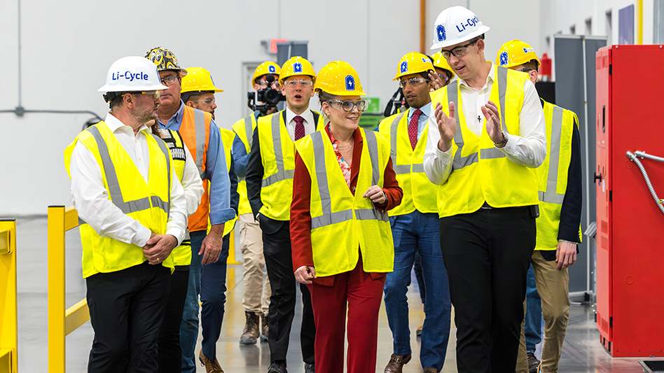 Governor Katie Hobbs visits LiCycle’s lithiumion battery recycling