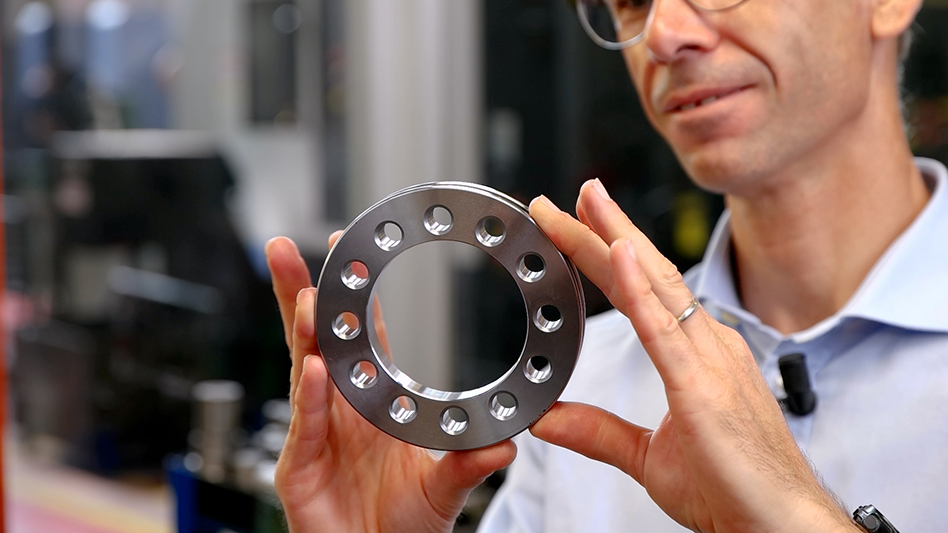 Metrios’ optical measurement machine Aerospace Manufacturing and Design