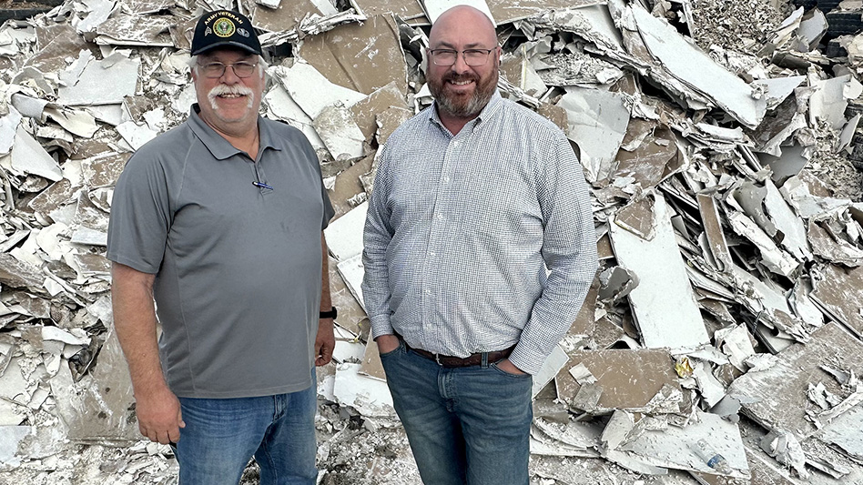 Rockwood Sustainable Solutions accepting drywall scrap Construction