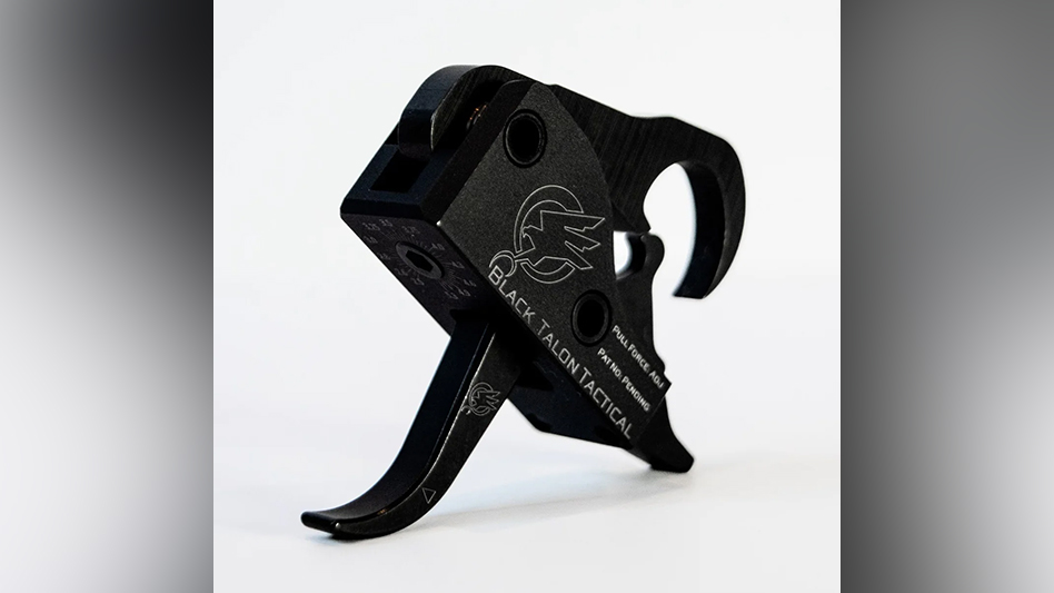 Black Talon Tactical's single stage trigger with curved bow profile