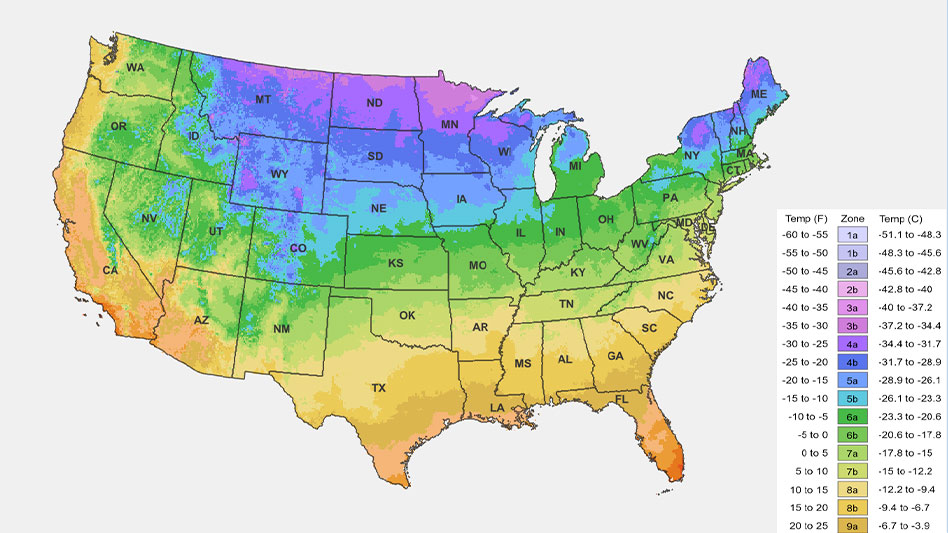 USDA unveils updated plant hardiness zone map Greenhouse Management