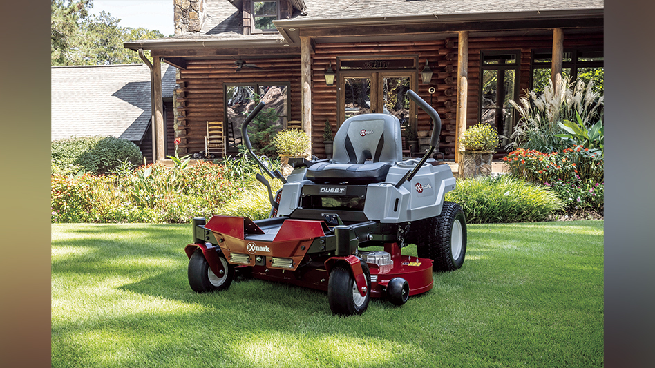 Exmark introduces Quest V-Series Electric Zero-Turn Mower - Lawn ...