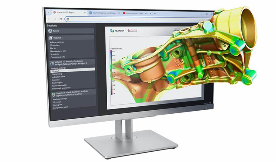 Volume Graphics 2024.1 software empowers manufacturing inspection with ...