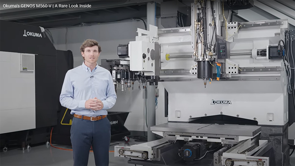 Okuma's GENOS M560-V | A Rare Look Inside - Today's Medical