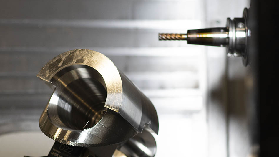 Automated 5-axis machining - Aerospace Manufacturing and Design