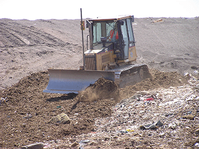 Placing processed organics as ADC