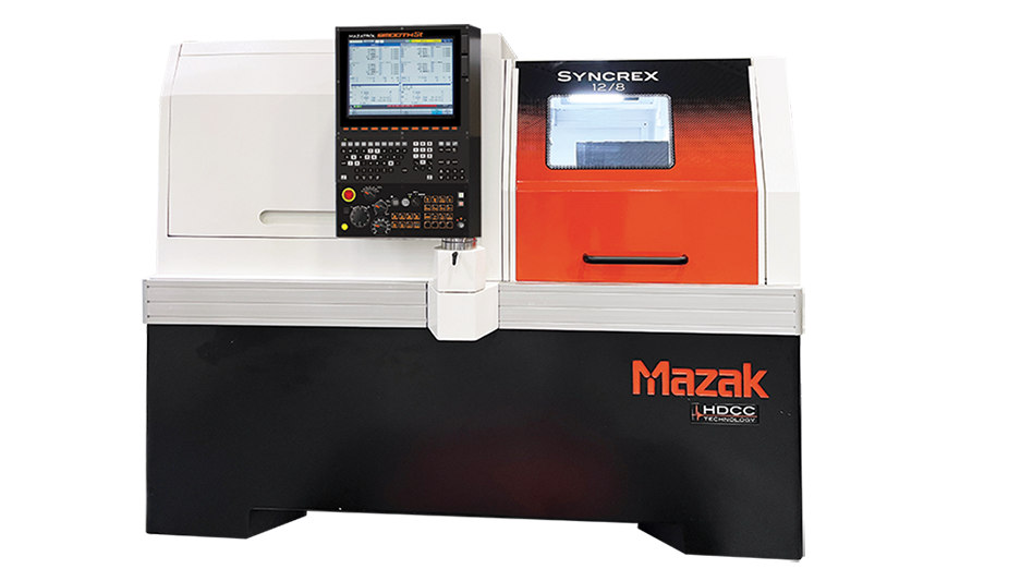 Mazak's SYNCREX 12/8 Swiss-type machine - Today's Medical Developments