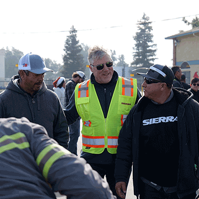 john sacco with Sierra employees