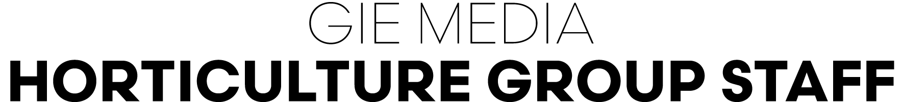 GIE Media Horticulture Group Staff