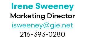 Irene Sweeney Marketing Director isweeney@gie.net 216 393 0280