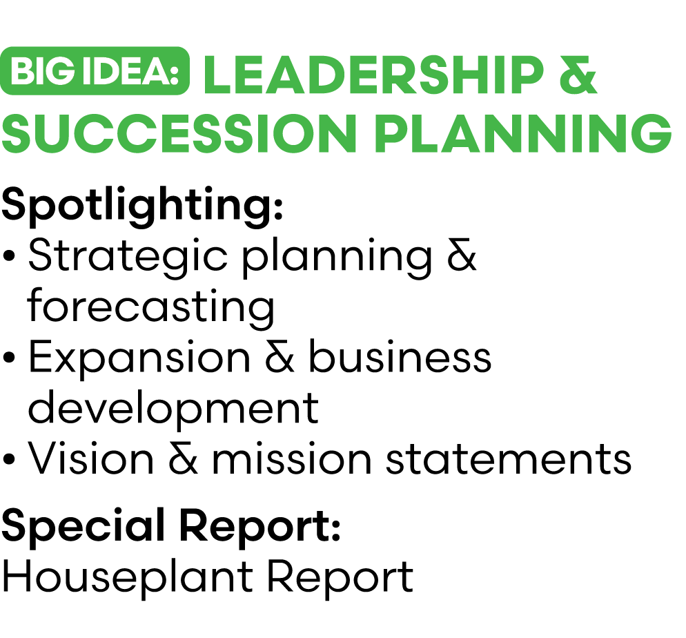 ￼ Leadership & Succession Planning Spotlighting: • Strategic planning & forecasting • Expansion & business developmen...