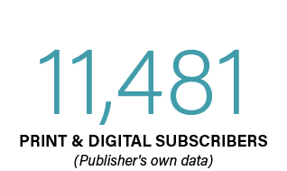 11,481 Print & Digital Subscribers (Publisher's own data)
