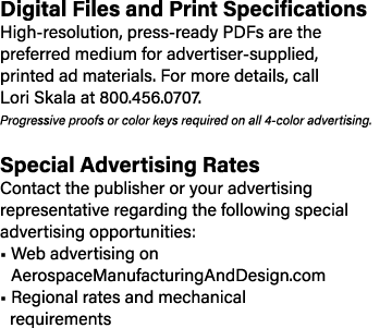 Digital Files and Print Specifications High-resolution, press-ready PDFs are the preferred medium for advertiser-supp...