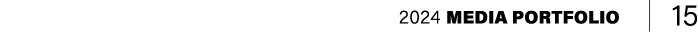 2024 Media Portfolio | 15