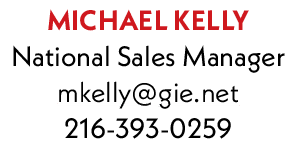 Michael Kelly National Sales Manager mkelly@gie.net 216-393-0259