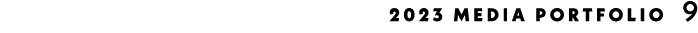 2023 Media portfolio 9