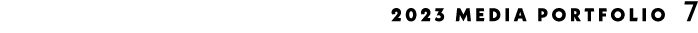 2023 Media portfolio 7