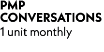 PMP Conversations 1 unit monthly
