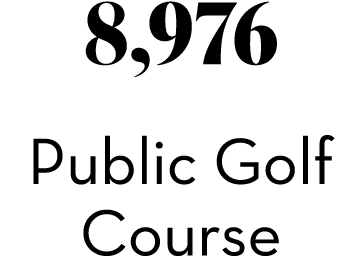 8,976 Public Golf Course