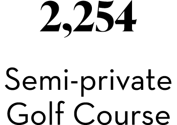2,254 Semi-private Golf Course