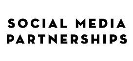 Social media partnerships