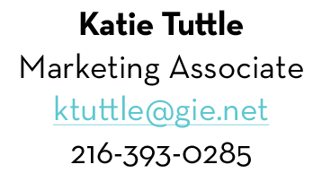 Katie Tuttle Marketing Associate ktuttle@gie.net 216-393-0285