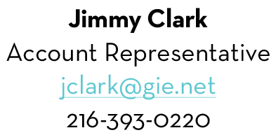 Jimmy Clark Account Representative jclark@gie.net 216-393-0220